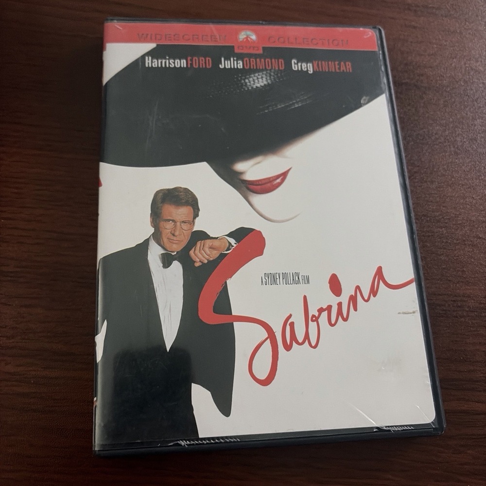 Sabrina DVD 1995 Widescreen Movie Harrison Ford Julia Ormond